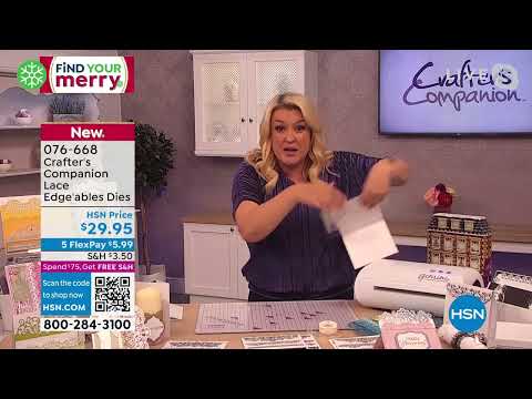 Crafter's Companion Traditional Lace Edge'ables Dies