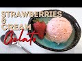 Delicious Strawberries N Cream Gelato