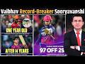 Vaibhav Sooryavanshi Breaks Chris Gayle S All Time Record Gets Universe Baby Boss Label
