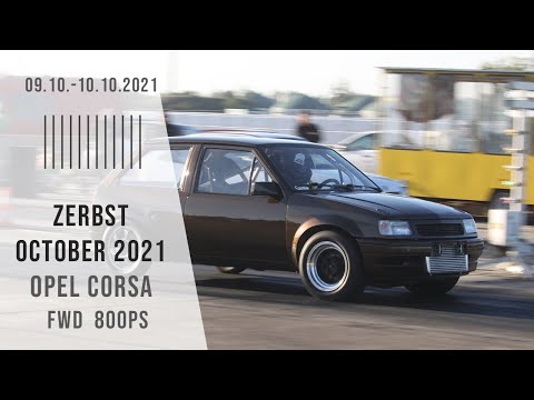 Jonas Jung im OPEL Corsa mit 800PS! 3h Anreise und nur 1 Lauf in Zerbst! Hat es sich gelohnt?