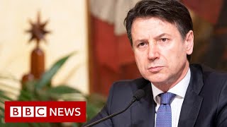 Coronavirus: EU could fail over outbreak, warns Italy&#39;s Giuseppe Conte - BBC News