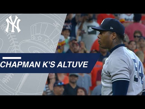 Full AB: Chapman K's Altuve to seal Yankees' win