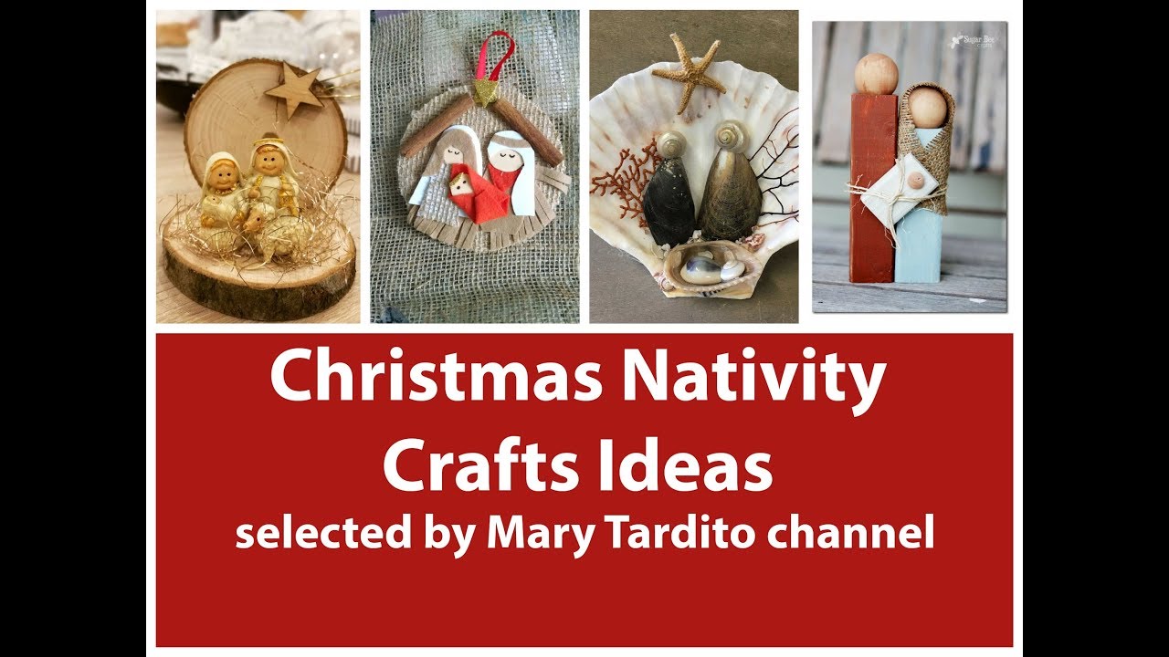 Christmas Nativity Crafts Ideas – Christmas Decor Ideas - Religious Decor Ideas