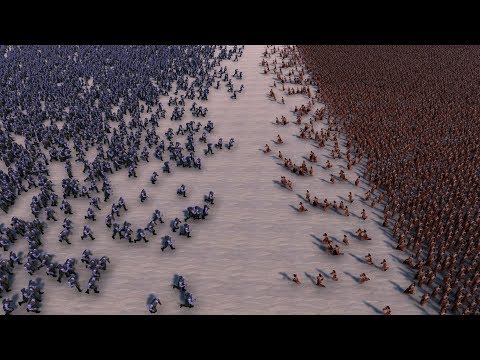 20000 THANOS vs 20000 JESUS - Ultimate Epic Battle Simulator