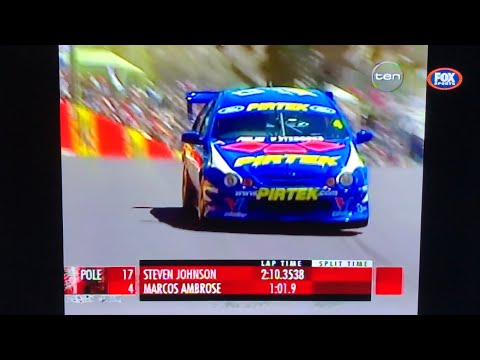 2001 Bathurst 1000 Top 15 Shootout Marcos Ambrose Pole Lap