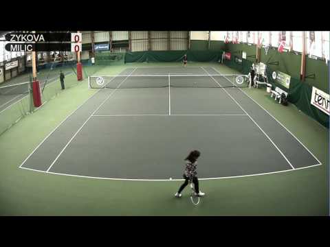 ZYKOVA (RUS) vs MILIC (SVN) - Open Super 12 Auray Tennis - Court 1
