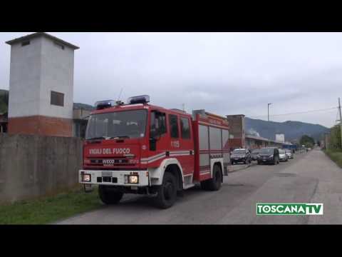 2017-05-06 VAIANO - OPERAIO FILATURA MUORE SCHIACCIATO DA MULETTO