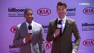 Tye Comer "Kia One To Watch" Magenta Carpet - BBMAs 2016