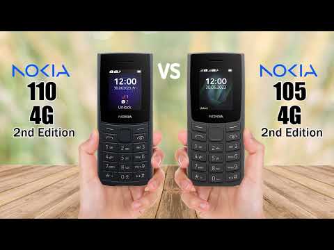 Nokia 110 4G 2nd Edition VS Nokia 105 4G 2nd Edition