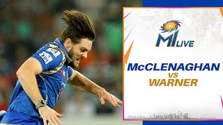 MI Live - McClenaghan's rivalry with Warner | Mumbai Indians