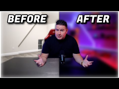 I Finally Finished Building My New Youtube Studio (Full Tour)