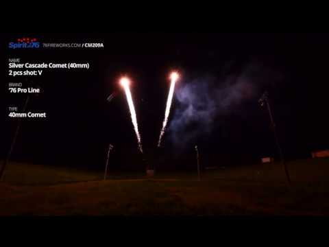 CM209A Silver Cascade Comet (40mm) - 76 Pro Line