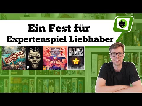 Ich kam, sah und Brettspiele #22 - 5 Spiele im Schnelldurchlauf - Expertenspiele pur!