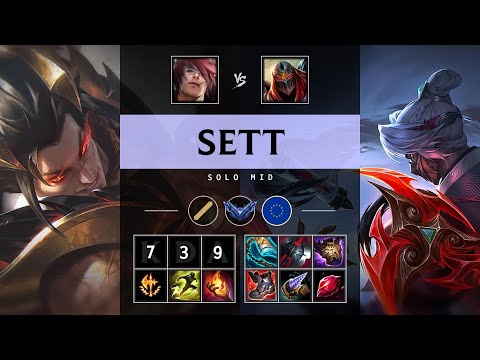 Sett Mid vs Zed - EUW Diamond Patch 25.11