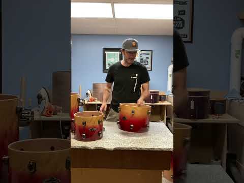 Tama drums bearing edges