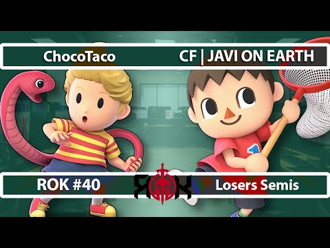 ChocoTaco (Lucas) vs CF | JAVI ON EARTH (Villager) - ROK Smash Ultimate #40 - Losers Semis