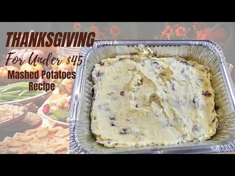 Cream Cheese Garlic Mashed Potatoes | Mashed Potatoes Recipe | Mashed Potatoes