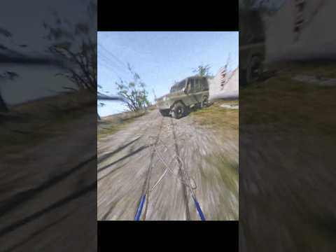 FPV Kamikaze Drone Hits Enemy Jeep (GAME) #drone #fpvdrone #gaming #shorts