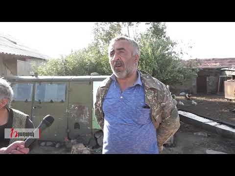 Ի՞նչ պիտի անեմ, Ալիևին պիտի խնդրեմ խոտհարք տա՝ քաղեմ․ Նորաբակի բնակիչ
