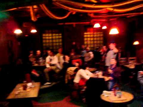 Vetra Wilno - Legia Warszawa, 2007 Wilno, przed meczem, pub