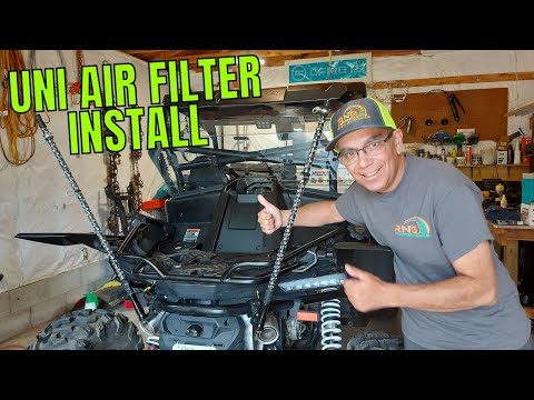 Adding a UNI Air Filter to the ZFORCE 950 from RNG Performance