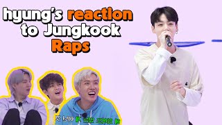 Download lagu The hyungs' surprise reaction when Jungkook raps mp3 Download lagu The hyungs' surprise reaction when Jungkook raps mp3