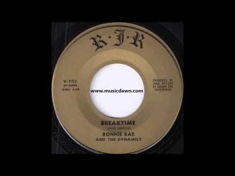 Ronnie Rae And The Dynamics - Breaktime [RJR] Rare Garage Funk 45 Video