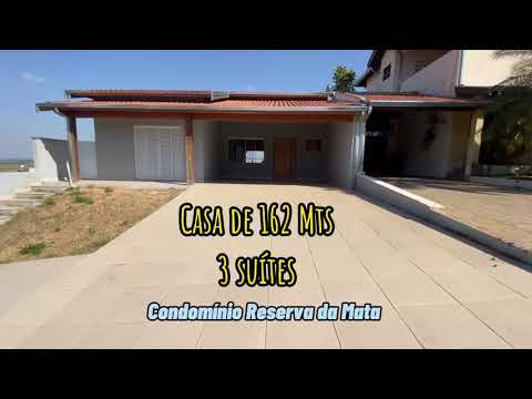 Casa de 162 com 3 suítes condomínio Reserva da Mata Monte amor DERCIO (19)99231.7072