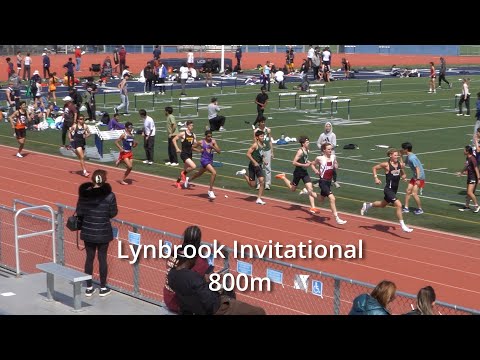 2025 Lynbrook Invite 800m