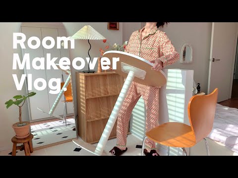 Room tour🏡 6평 작은 방꾸미기, 셀프 인테리어 | 카페존 만들기 | 작업공간 분리하기 | 조명, 수납장, 러그, 화병, 액자, 거울 Room tour🏡 6평 작은 방꾸미기, 셀프 인테리어 | 카페존 만들기 | 작업공간 분리하기 | 조명, 수납장, 러그, 화병, 액자, 거울