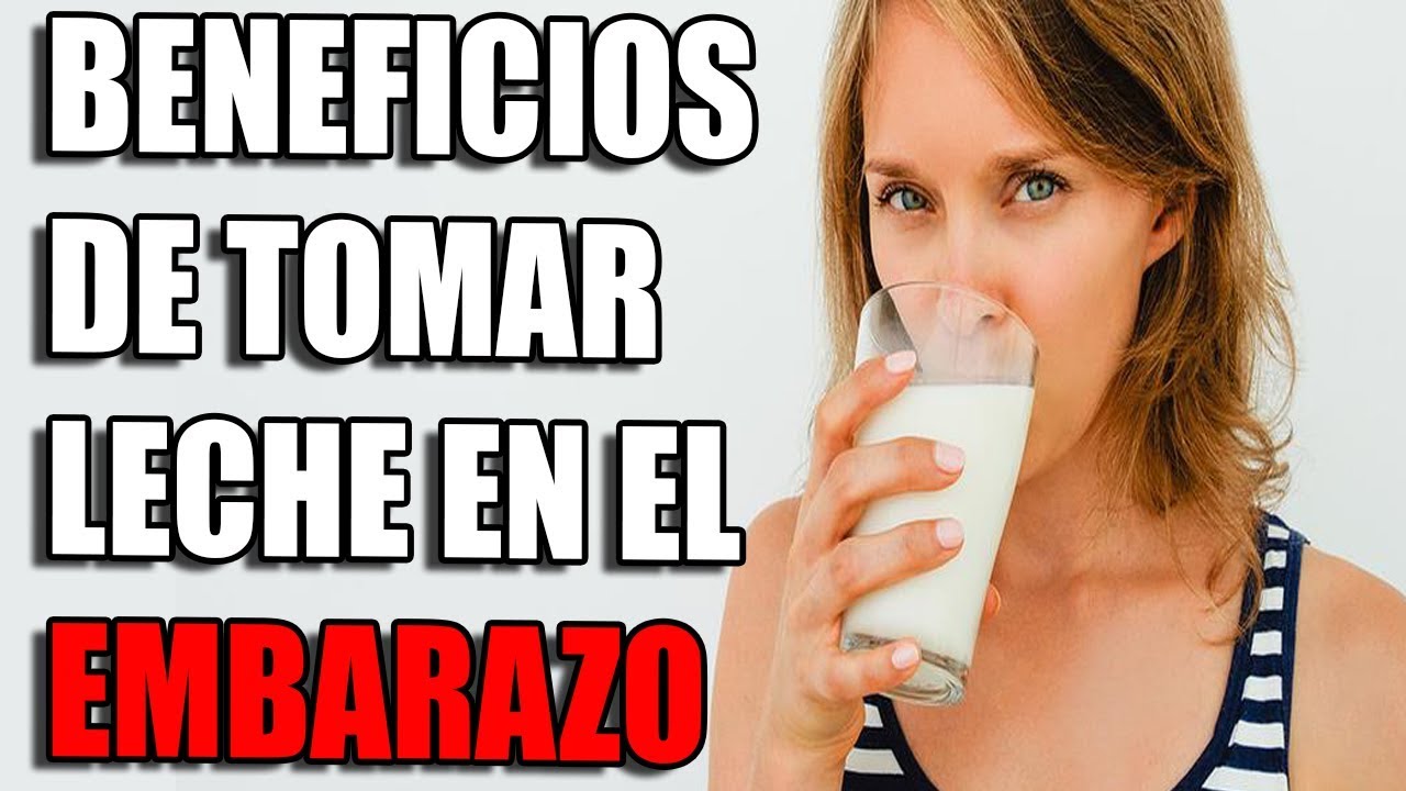 Beneficios de tomar leche en el embarazo; 5 motivos por la que una embarazada debe tomar leche.