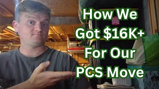 How We Got $16K+ on Our PCS Move