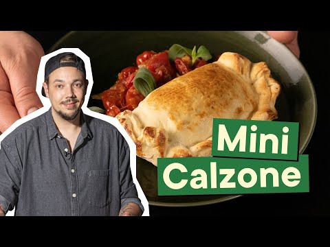 Gefüllte Pizza selbstgemacht | Rezept für einfache Mini-Calzone