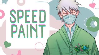 Huilendemaan | Speedpaint | Kakashi Hatake