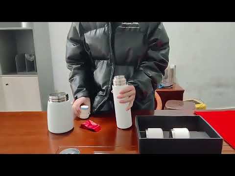Steel Bottle With 3 Steel Cups Keeps Hot Heavy