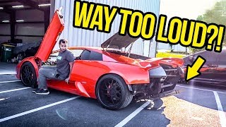 My Fast & Furious Lamborghini Gets The LOUDEST Straight Pipe Exhaust In The WORLD! (RIP HEADPHONES)
