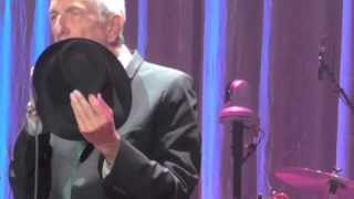 Leonard Cohen introducing his band - Manchester, 2013