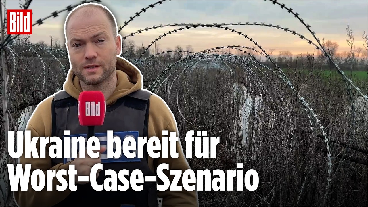 Panzersperren sollen Putin-Durchbruch verhindern | BILD-Lagezentrum VOR ORT