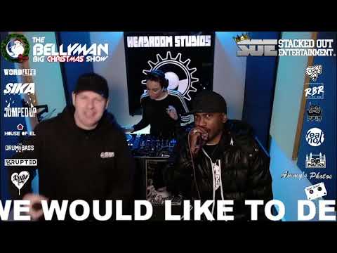 Rosa W/ Mc Bellyman b2b MC Fearless ft Maddy V - The Bellyman Xmas Show @stackedoutentertainment