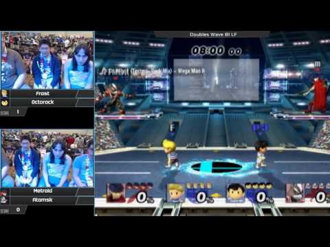 Smash n Splash 3 Doubles - Frost & Octorock vs. Metroid & Atomsk