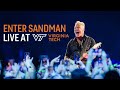 Metallica performs Enter Sandman in Lane Stadium at Virginia Tech