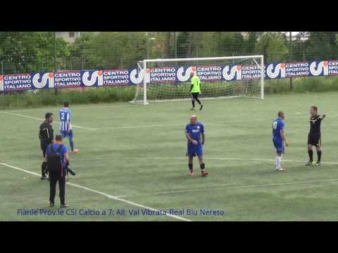 Finale Prov.le CSI Calcio a 7: All. Val Vibrata-Real Blu Nereto