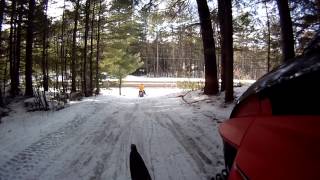preview picture of video 'Gopro Snowmobile 1, Jan. 26th, 2014'