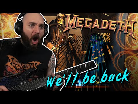 MEGADETH - WE'LL BE BACK in ROCKSMITH 2014 SIGHTREAD PLAYTHROUGH | Rocksmith Metal Gameplay