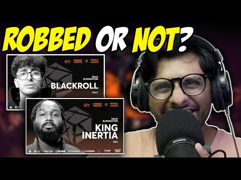 Reacting to KING INERTIA & BLACKROLL GBB25 Elimination | STITCH Reacts