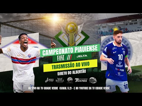Piauí x Parnahyba | AO VIVO | Piauiense Jelta Fiat 2026 - 3ª rodada
