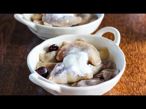 How to Make Ukrainian Sweet Dumplings: Varenyky Recipe with Cherries