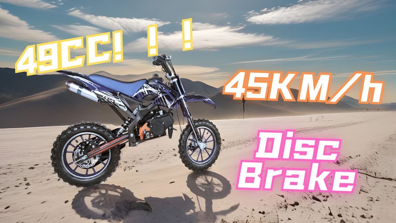 How to assemble a PCA01 49cc motocross bike