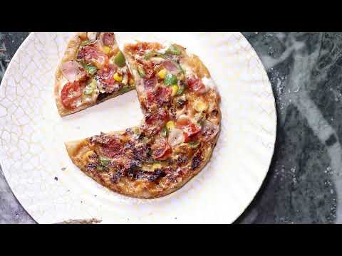 How To Cook Roti Pizza Without Oven | बिना ओवन के रोटी पिज़्ज़ा कैसे बनाये