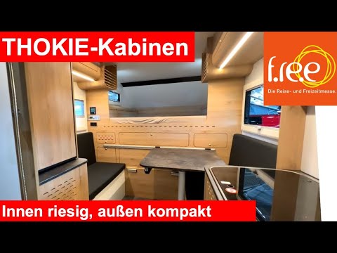 THOKIE detachable cabins: I was amazed! Trade fair f.re.e